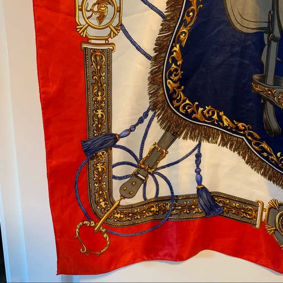 Designer Inspired Square Scarf - Picture 5 of 15